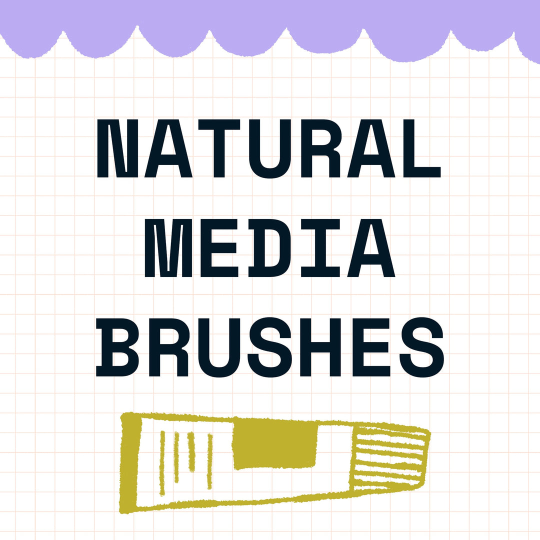 Natural Media Procreate Brushes