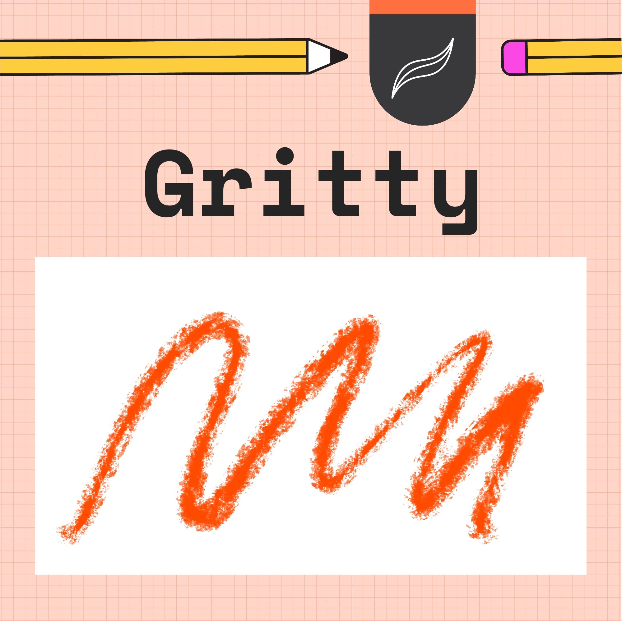 Gritty Procreate Brush – Professional Brushes by Esther Nariyoshi