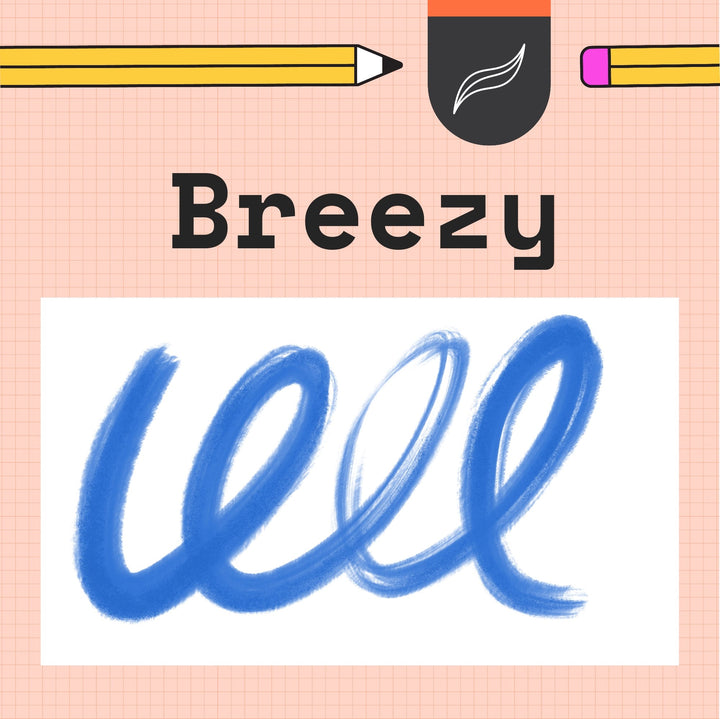 Breezy Procreate Brush