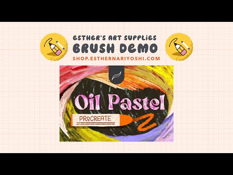 Oil Pastel Procreate Brush Set 9-Pack: Create expressive art with these versatile oil pastel brushes for Procreate. Ideal for blending, textures, and vibrant illustrations. Elevate your digital artwork with this high-quality oil pastel brush collection