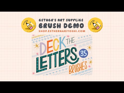 Procreate Lettering Brushes: Enhance your digital lettering with versatile and creative brush collection